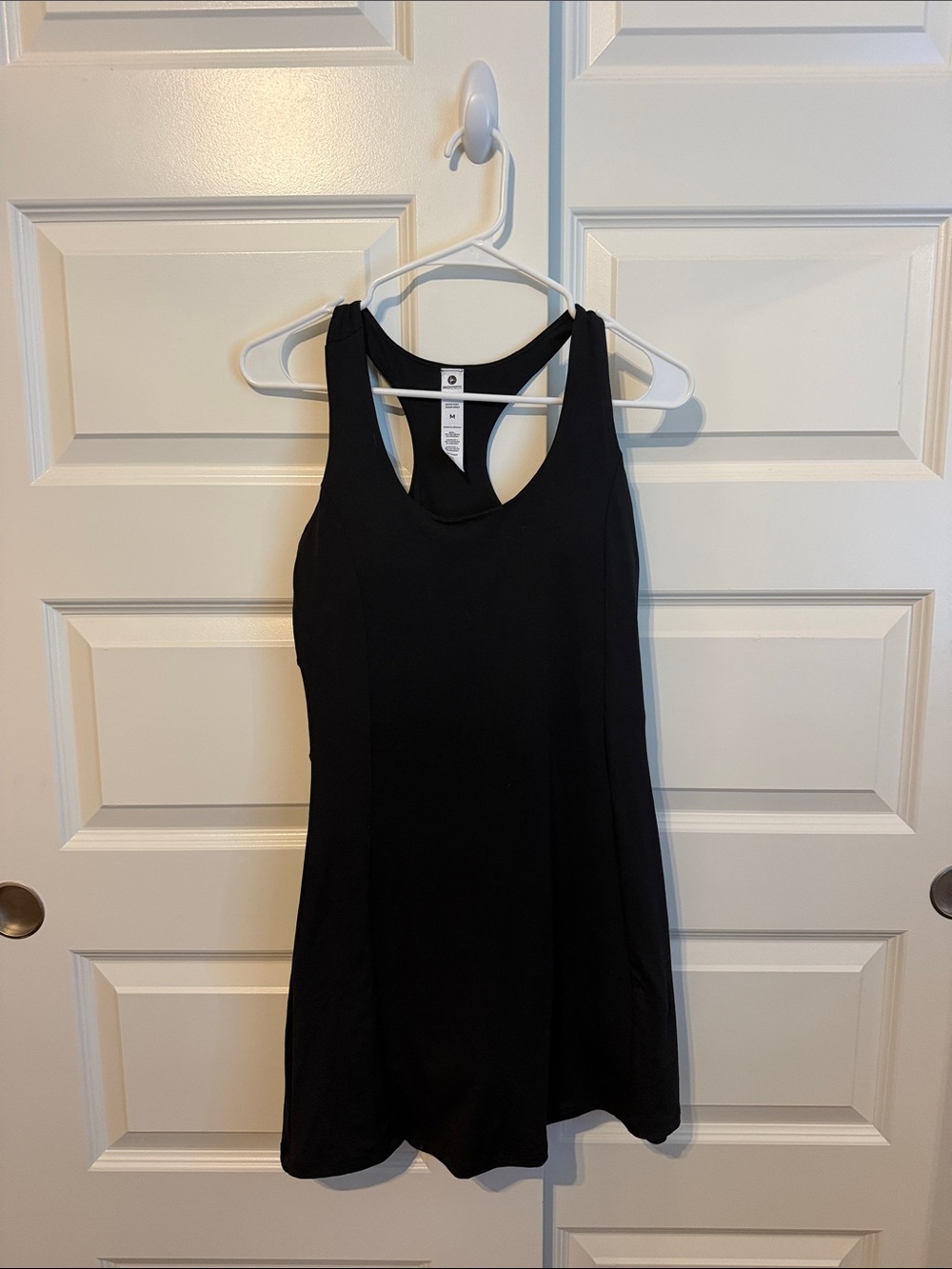 90 Degree By Reflex Black Racerback Active dress
